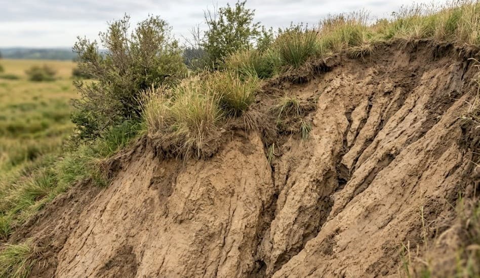 Steep hillside property in Washington with slope constraints affecting construction